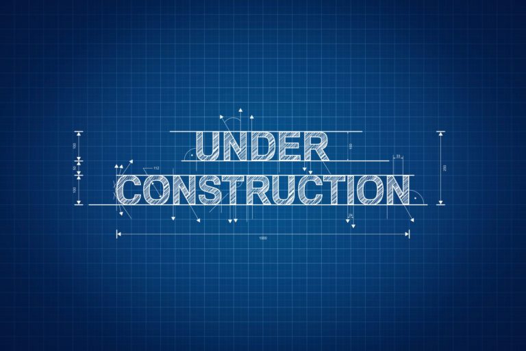 "Under construction" graphic
