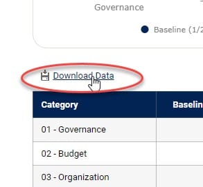 Screenshot - Data download menu