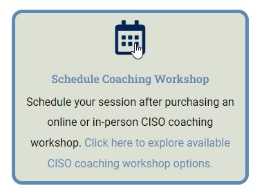 Screenshot - Schedule coaching workshop