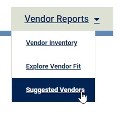 Screenshot - Suggested Vendors - Menu - 2023-02-08_12-20-55