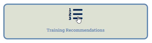 Screenshot - Training Recommendations Report menu icon