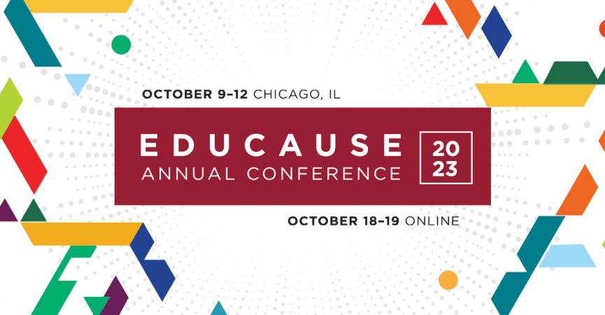EDUCAUSE 2023 promotional banner